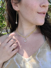 Load image into Gallery viewer, Herkimer Diamond Threader Earrings AND MORE~ Gold and Sterling