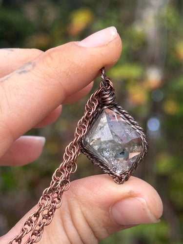 Herkimer Diamond Protection Necklace