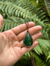 Load image into Gallery viewer, Large Malachite Theia Pendant