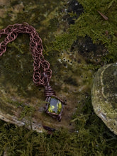 Load image into Gallery viewer, Mini Peridot Pendant