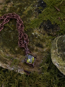 Mini Peridot Pendant