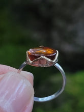 Load image into Gallery viewer, Baltic Amber Medieval Ring II- Size 4.5