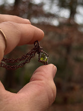 Load image into Gallery viewer, Mini Peridot Pendant