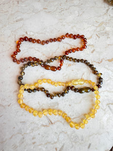 New Baltic Amber Necklaces & Chokers