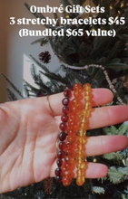 Load image into Gallery viewer, Baltic Amber Stretchy Bracelets