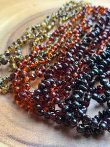 New Baltic Amber Necklaces & Chokers