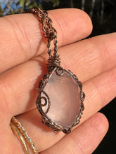 Load image into Gallery viewer, Druid~ Faceted Rose Quartz