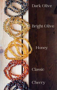 Baltic Amber Stretchy Bracelets