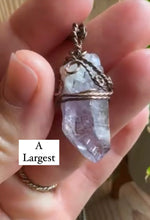 Load image into Gallery viewer, Amethyst Points in Copper