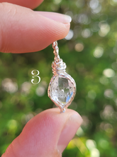 Load image into Gallery viewer, Herkimer Diamond Mini Sisters ~ Sterling