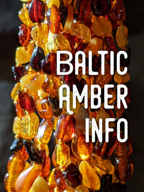 Baltic Amber Plain Chains INFO