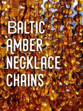 Baltic Amber Plain Chains