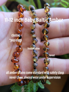 Baltic Amber Plain Chains